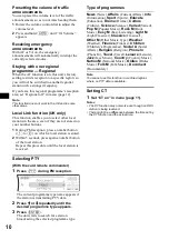 Preview for 10 page of Sony CDX-F7710 Operating Instructions (English Operating Instructions Manual