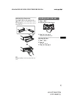 Предварительный просмотр 5 страницы Sony CDX-F7750 Operating Instructions Manual