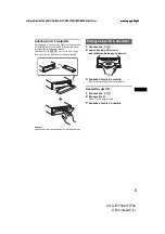 Предварительный просмотр 25 страницы Sony CDX-F7750 Operating Instructions Manual