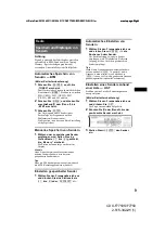 Предварительный просмотр 29 страницы Sony CDX-F7750 Operating Instructions Manual