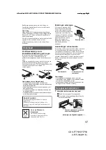 Предварительный просмотр 101 страницы Sony CDX-F7750 Operating Instructions Manual