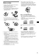 Preview for 7 page of Sony CDX-FW500 - Fm/am Compact Disc Player Operating Instructions Manual