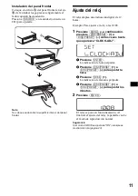 Предварительный просмотр 41 страницы Sony CDX-FW570 - Fm/am Compact Disc Player Operating Instructions Manual