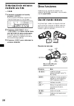 Предварительный просмотр 50 страницы Sony CDX-FW570 - Fm/am Compact Disc Player Operating Instructions Manual