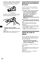 Предварительный просмотр 52 страницы Sony CDX-FW570 - Fm/am Compact Disc Player Operating Instructions Manual