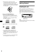 Предварительный просмотр 8 страницы Sony CDX-FW700 - Fm/am Compact Disc Player Operating Instructions Manual