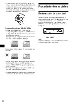 Предварительный просмотр 36 страницы Sony CDX-FW700 - Fm/am Compact Disc Player Operating Instructions Manual