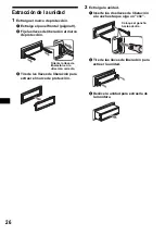 Предварительный просмотр 54 страницы Sony CDX-FW700 - Fm/am Compact Disc Player Operating Instructions Manual