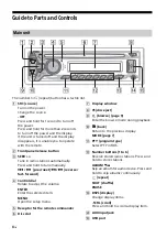 Preview for 4 page of Sony CDX-G1050U Operating Instructions Manual