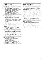 Preview for 11 page of Sony CDX-G1050U Operating Instructions Manual