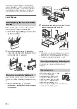 Предварительный просмотр 18 страницы Sony CDX-G1100U Operating Instructions Manual