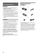 Предварительный просмотр 54 страницы Sony CDX-G1100U Operating Instructions Manual