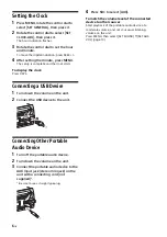 Preview for 6 page of Sony CDX-G1170U Operating Instructions Manual