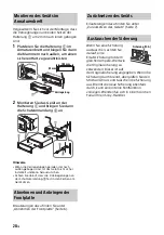 Предварительный просмотр 52 страницы Sony CDX-G1200U Operating Instructions Manual