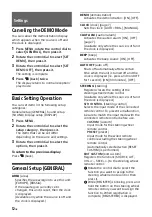 Preview for 12 page of Sony CDX-G1300U Operating Instructions Manual