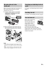 Preview for 25 page of Sony CDX-G1300U Operating Instructions Manual