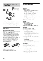 Preview for 42 page of Sony CDX-G1300U Operating Instructions Manual