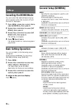 Preview for 10 page of Sony CDX-G3200UV Operating Instructions Manual