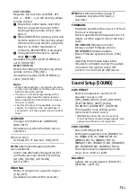 Preview for 11 page of Sony CDX-G3200UV Operating Instructions Manual