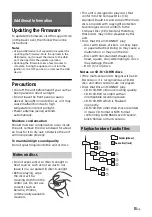 Preview for 13 page of Sony CDX-G3200UV Operating Instructions Manual