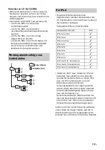 Preview for 41 page of Sony CDX-G3200UV Operating Instructions Manual