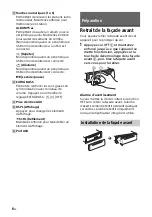 Preview for 58 page of Sony CDX-G3200UV Operating Instructions Manual