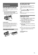 Предварительный просмотр 7 страницы Sony CDX-G3205UV Operating Instructions Manual