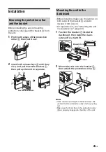 Предварительный просмотр 29 страницы Sony CDX-G3205UV Operating Instructions Manual