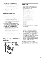 Предварительный просмотр 23 страницы Sony CDX-GS500R Operating Instructions Manual