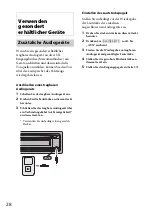 Предварительный просмотр 56 страницы Sony CDX-GS500R Operating Instructions Manual