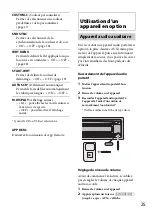 Предварительный просмотр 87 страницы Sony CDX-GS500R Operating Instructions Manual