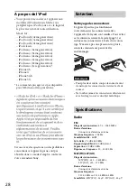 Предварительный просмотр 90 страницы Sony CDX-GS500R Operating Instructions Manual