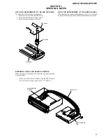 Предварительный просмотр 5 страницы Sony CDX-GT07 - Fm/am Compact Disc Player Service Manual