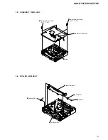 Предварительный просмотр 11 страницы Sony CDX-GT07 - Fm/am Compact Disc Player Service Manual