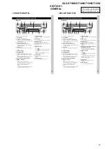 Предварительный просмотр 5 страницы Sony CDX-GT100 - Fm/am Compact Disc Player Service Manual