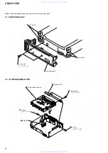 Предварительный просмотр 8 страницы Sony CDX-GT10M - Car Audio Service Manual