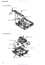 Предварительный просмотр 10 страницы Sony CDX-GT10M - Car Audio Service Manual