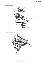 Предварительный просмотр 11 страницы Sony CDX-GT10M - Car Audio Service Manual