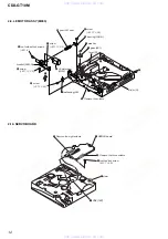 Предварительный просмотр 12 страницы Sony CDX-GT10M - Car Audio Service Manual