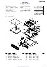 Предварительный просмотр 31 страницы Sony CDX-GT10M - Car Audio Service Manual