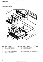 Предварительный просмотр 32 страницы Sony CDX-GT10M - Car Audio Service Manual