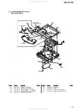 Предварительный просмотр 33 страницы Sony CDX-GT10M - Car Audio Service Manual