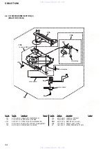 Предварительный просмотр 34 страницы Sony CDX-GT10M - Car Audio Service Manual