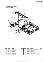 Предварительный просмотр 35 страницы Sony CDX-GT10M - Car Audio Service Manual