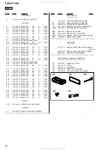 Предварительный просмотр 42 страницы Sony CDX-GT10M - Car Audio Service Manual