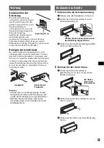 Предварительный просмотр 27 страницы Sony CDX-GT111 Operating Instructions Manual