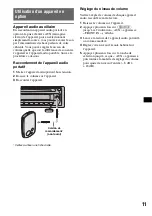 Предварительный просмотр 41 страницы Sony CDX-GT111 Operating Instructions Manual