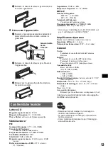 Предварительный просмотр 59 страницы Sony CDX-GT111 Operating Instructions Manual