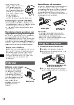 Предварительный просмотр 72 страницы Sony CDX-GT111 Operating Instructions Manual