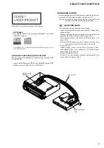 Предварительный просмотр 3 страницы Sony CDX-GT111 Service Manual